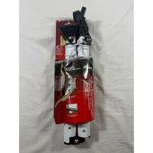 Master Lock Folding Door Security Bar White NEW/OPEN BOX Adjustable Steel